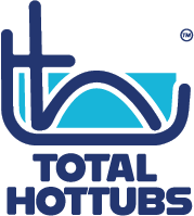 a blue and black logo