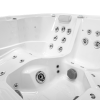a white square tub with many holes
