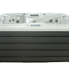 a large white and grey hot tub