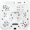 a white square tub with many holes