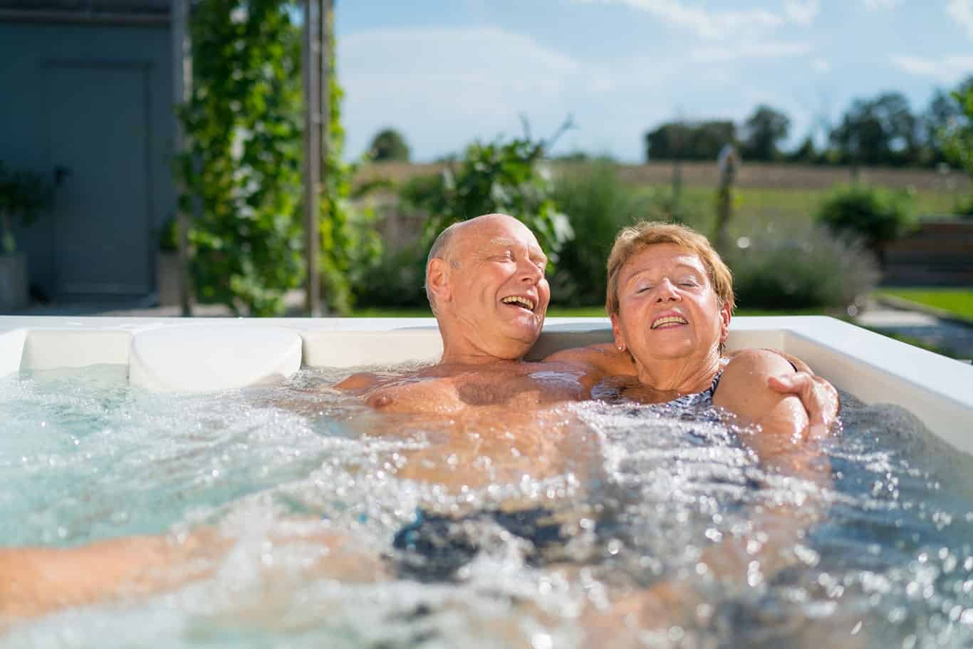 garden hot tub