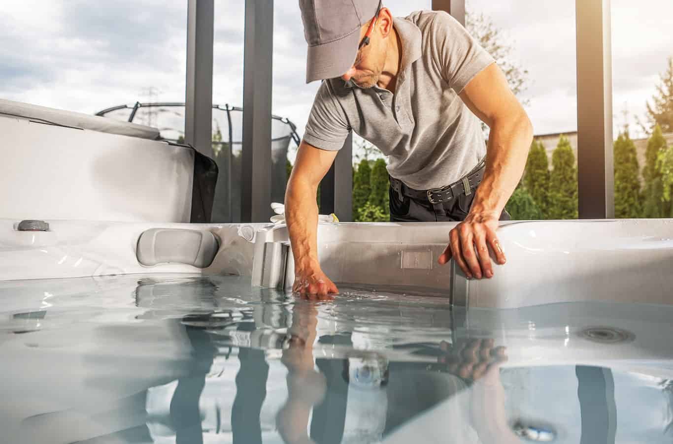 hot tub cleaning