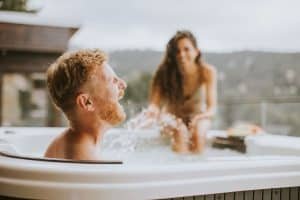 small hot tub