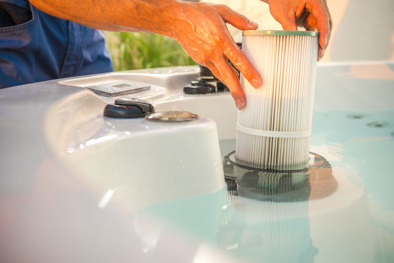 hot tub servicing