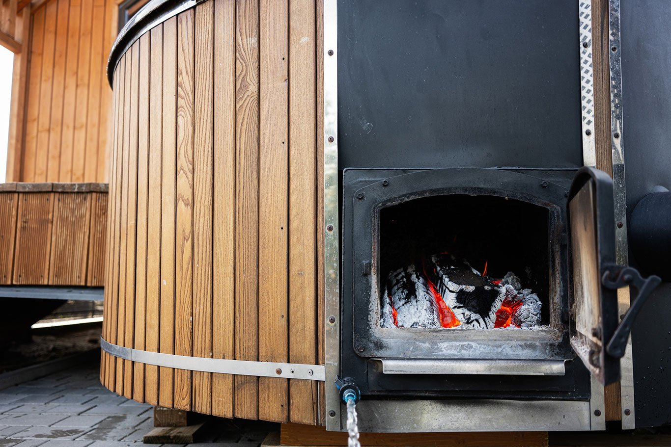 hot tub wood fired